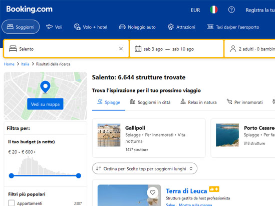 Booking